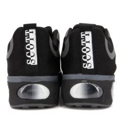 SCOTT Baskets es à motifs blancs Homme NOIR Sale