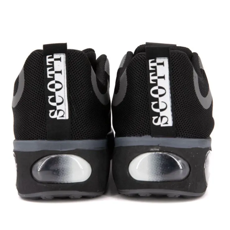 SCOTT Baskets es à motifs blancs Homme NOIR Sale