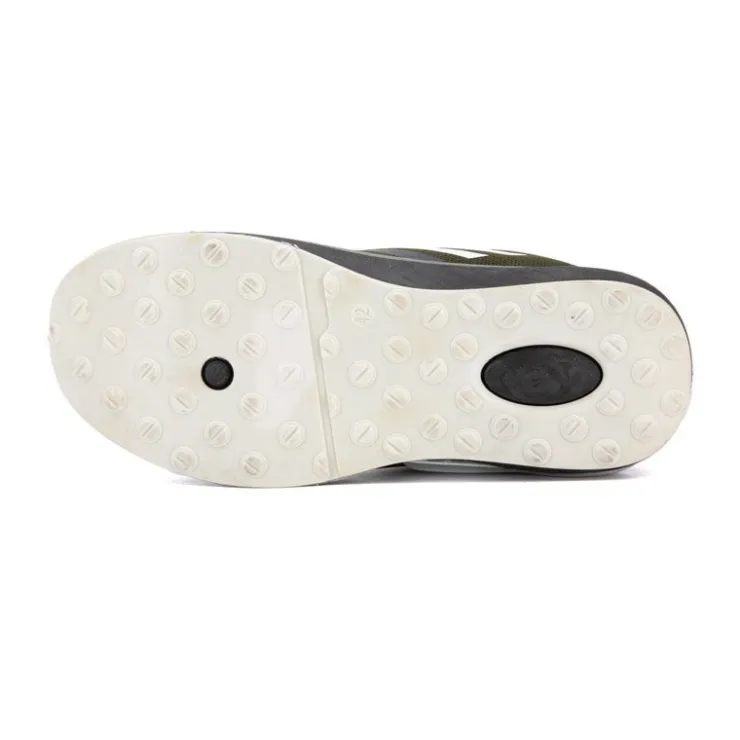 SCOTT Baskets noires à motifs blancs Homme KAKI Sale