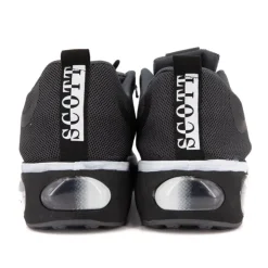 SCOTT Baskets noires à motifs blancs Homme GRIS FONCE Online