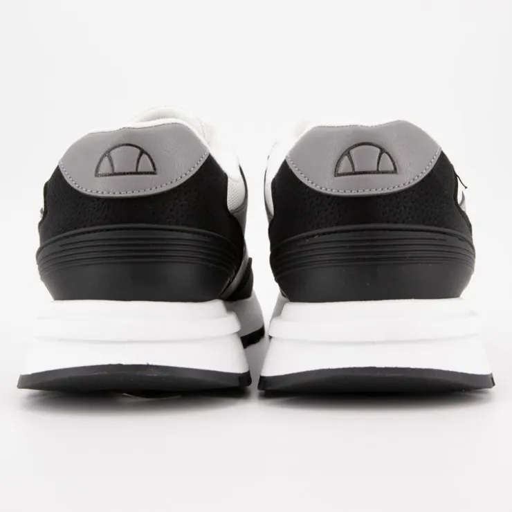 ELLESSE Baskets noires semelle he à lacets s Femme BLANC New