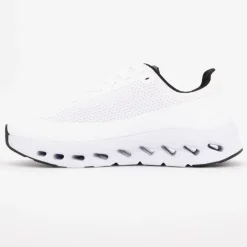 AMERICAN COLLEGE Baskets power à lacets tissu texturé semelle perforée Homme BLANC