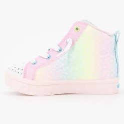 SKECHERS Baskets rainbow pailettes à strass avec zip Enfant MULTICOLORE Hot