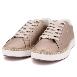 TOM TAILOR Baskets rose gold à lacets Femme OR Discount