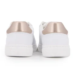 TOM TAILOR Baskets rose gold avec lacets s Femme BLANC New