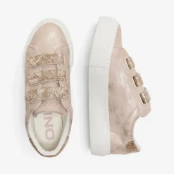 ONLY Baskets scratch python donna brillant pearl Femme ROSE CLAIR Outlet