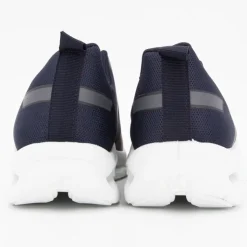 NEW ONE Baskets semelle épaisse perforée k51811 Homme BLEU FONCE Sale