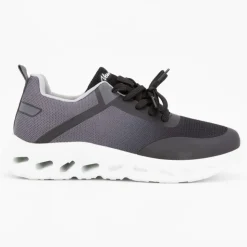 NEW ONE Baskets semelle épaisse perforée k51811 Homme GRIS