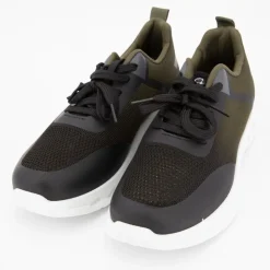 NEW ONE Baskets semelle épaisse perforée k51811 Homme KAKI