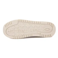 TOM TAILOR Baskets silver à lacets semelle crème Femme ARGENT Online