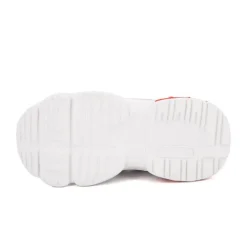 US POLO Baskets streetwear tissu avec touches de couleur Enfant BLANC Best