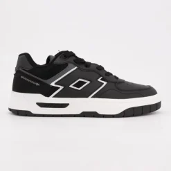 LOTTO Baskets style skate fifty semelle blanche Homme NOIR New