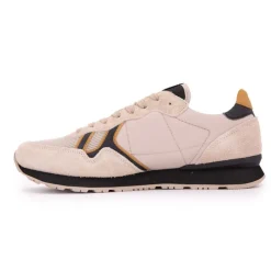 PEPE JEANS Baskets tissu couleur sable à lacets Homme BEIGE