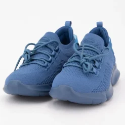 SCHOLL Baskets toile camden à enfiler électrique Femme BLEU Discount