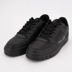 LOTTO Baskets toile style skater semelle épaisse Homme NOIR Online