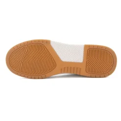 TOM TAILOR Baskets white navy effet daim semelle he Homme BLANC Outlet