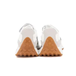 MANOUKIAN Baskets yolane à scratch semelle épaisse Enfant BLANC Hot