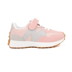 MANOUKIAN Baskets yolane à scratch semelle épaisse Enfant ROSE Sale