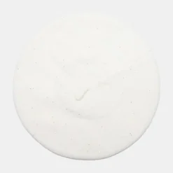 MANOUKIAN Beret maille à paillettes Femme BLANC Outlet