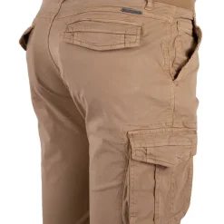 PANAME BROTHERS Bermuda basile cargo délavé Homme BEIGE New