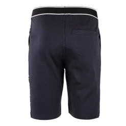 CERRUTI Bermuda buffa taille élastique liseré logo latéral Homme BLEU FONCE Sale