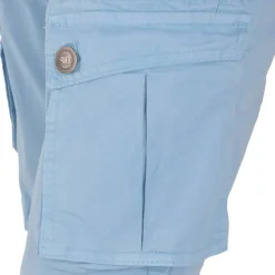 PANAME BROTHERS Bermuda cargo poches latérales Homme BLEU CLAIR Online