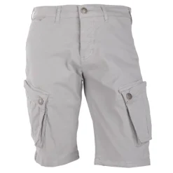 PANAME BROTHERS Bermuda cargo poches latérales Homme GRIS CLAIR Online