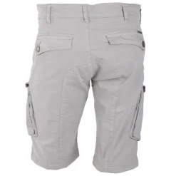 PANAME BROTHERS Bermuda cargo poches latérales Homme GRIS CLAIR Online