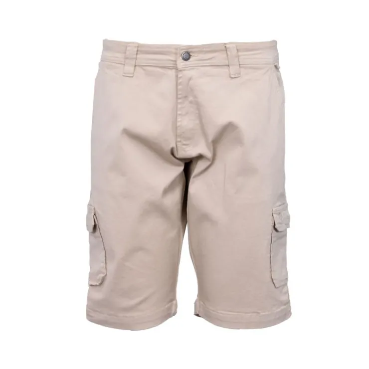 BILL TORNADE Bermuda cargo regular avec poches Homme BEIGE Best