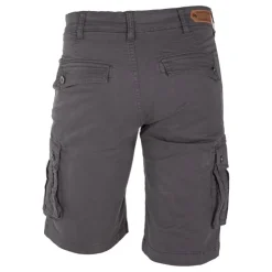 BLAGGIO Bermuda cargo volna Homme GRIS FONCE Hot