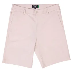 DOCKERS Bermuda chino coton lin Homme BEIGE Clearance