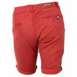 BLAGGIO Bermuda chino coton stretch armuré Varen Homme ORANGE