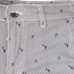 BLAGGIO Bermuda chino imprime valon Homme BLANC Outlet