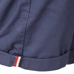 BLAGGIO Bermuda chino venili coton stretch fermeture éclair Homme BLEU New