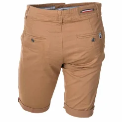 BLAGGIO Bermuda chino venili coton stretch fermeture éclair Homme Clearance