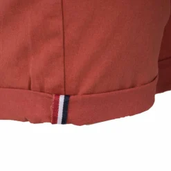 BLAGGIO Bermuda chino venili coton stretch fermeture éclair Homme ORANGE New