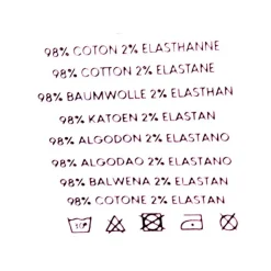 BILL TORNADE Bermuda en coton chino avec revers Homme BEIGE Best