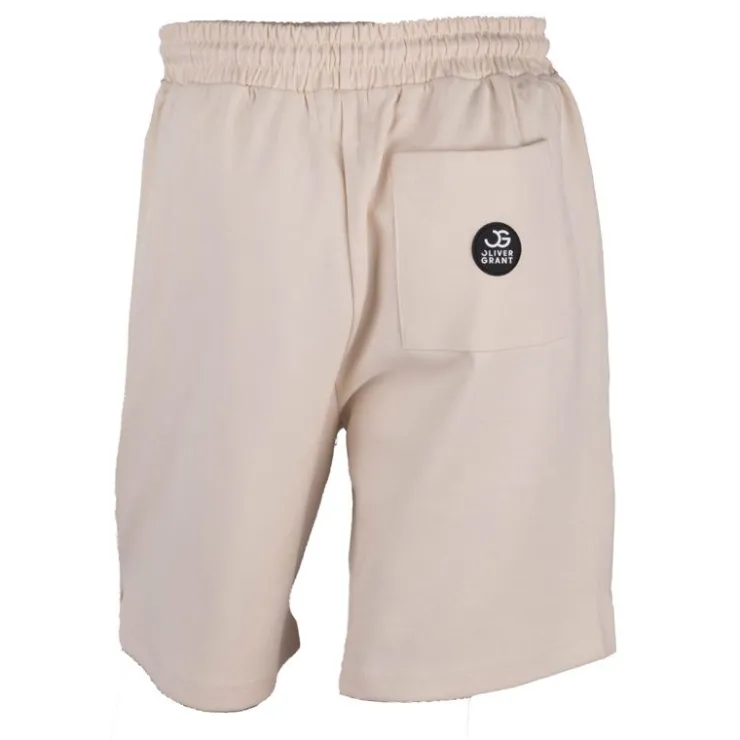 OLIVER GRANT Bermuda en coton jogging asrael Homme BLANC ECRU Sale
