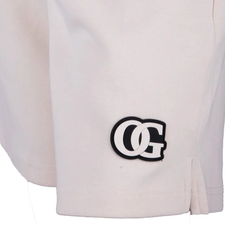 OLIVER GRANT Bermuda en coton jogging asrael Homme BLANC ECRU Sale