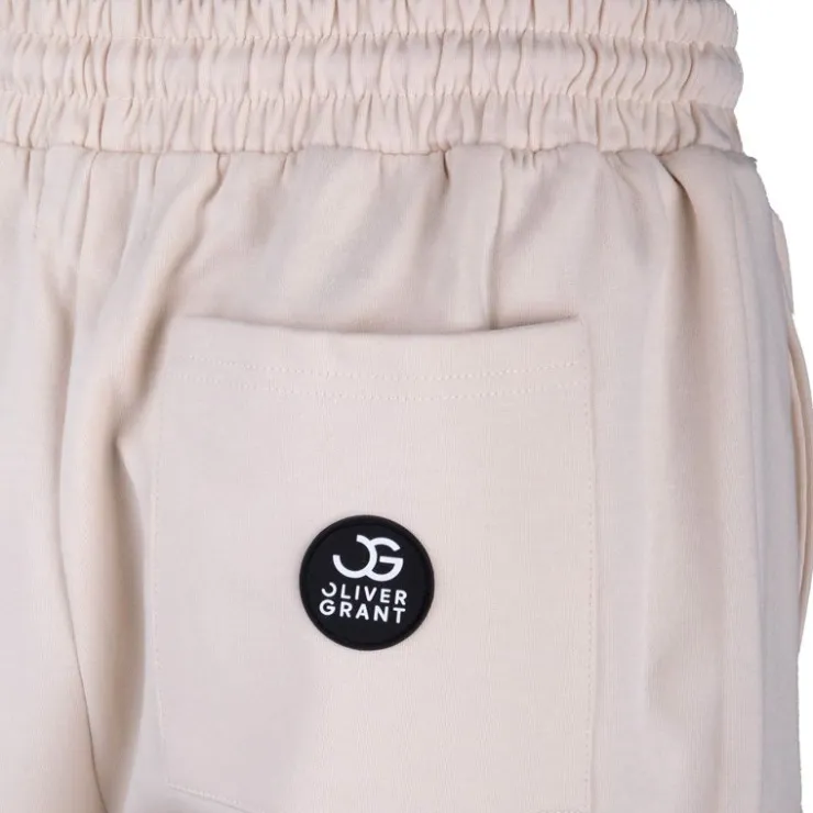 OLIVER GRANT Bermuda en coton jogging asrael Homme BLANC ECRU Sale