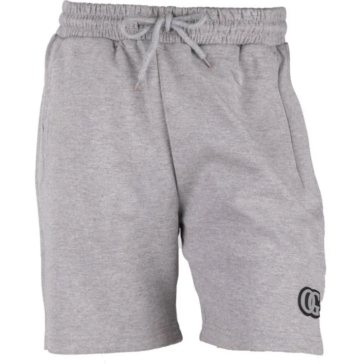OLIVER GRANT Bermuda en coton jogging asrael Homme GRIS CLAIR