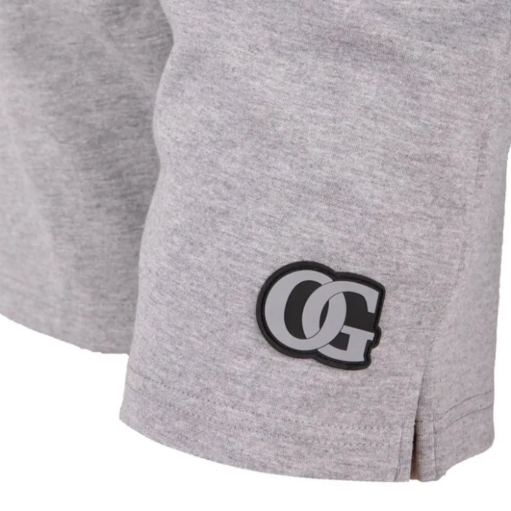 OLIVER GRANT Bermuda en coton jogging asrael Homme GRIS CLAIR