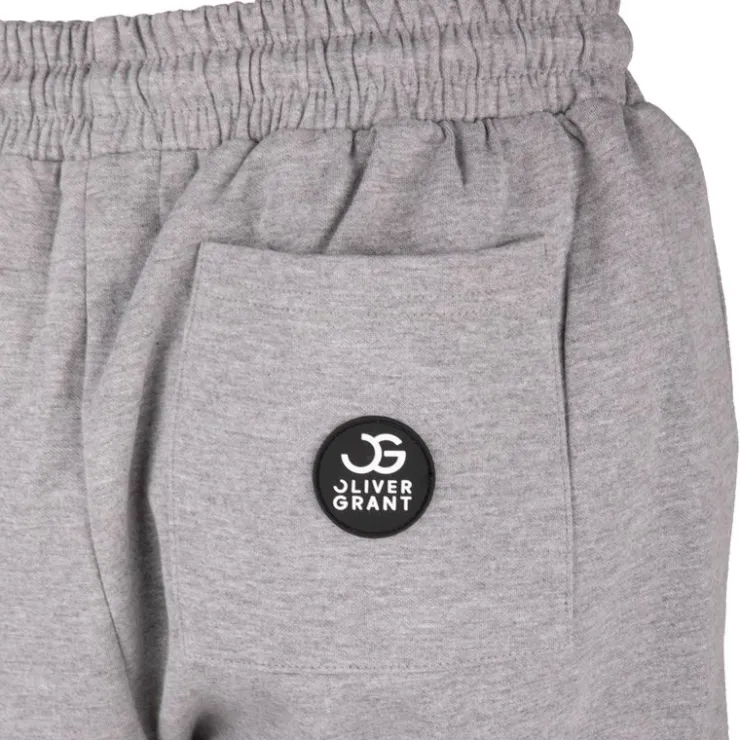 OLIVER GRANT Bermuda en coton jogging asrael Homme GRIS CLAIR