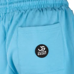 OLIVER GRANT Bermuda en coton jogging asrael Homme BLEU CLAIR New