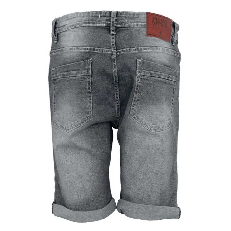 PANAME BROTHERS Bermuda en jean bradley denim Homme GRIS