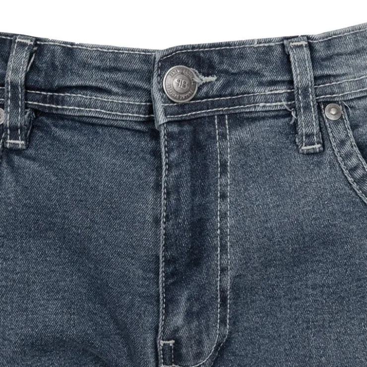 PANAME BROTHERS Bermuda en jean bradley denim Homme GRIS