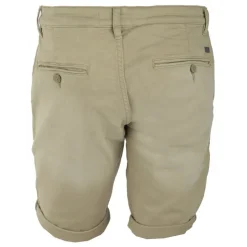 PANAME BROTHERS Bermuda en toile élastiqué Homme KAKI Discount