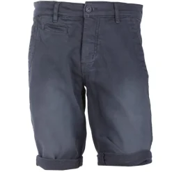PANAME BROTHERS Bermuda en toile élastiqué Homme BLEU FONCE
