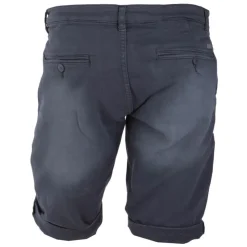PANAME BROTHERS Bermuda en toile élastiqué Homme BLEU FONCE