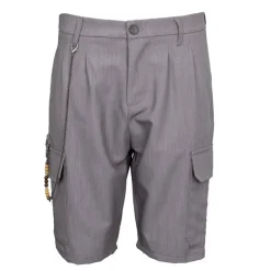 IMPERIAL Bermuda Grigio cargo avec chaine décorative Homme GRIS Hot